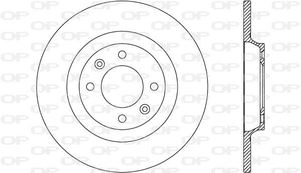 OPEN PARTS Jarrulevy BDR2632.10